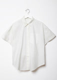Cotton Poplin Trapeze Back Shirt
