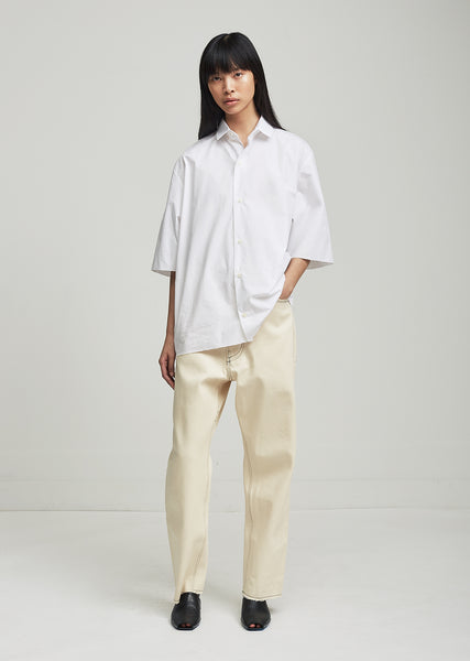 Mid Sleeve Shirt by Camiel Fortgens- La Garçonne