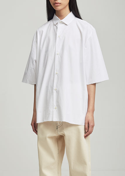 Mid Sleeve Shirt by Camiel Fortgens- La Garçonne