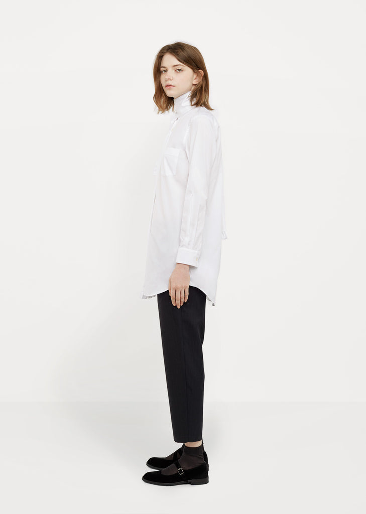 Cotton Bow Shirt