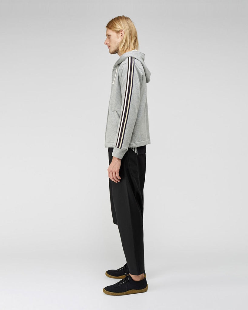 Zip-Up Hooded Sweatshirt