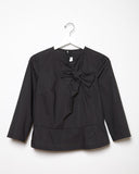 Bow Peplum Shirt