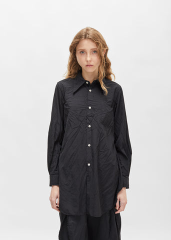 Pointed Collar Classic Shirt