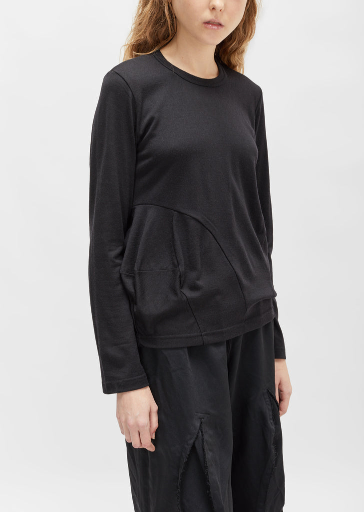 Worsted Wool Jersey Tee