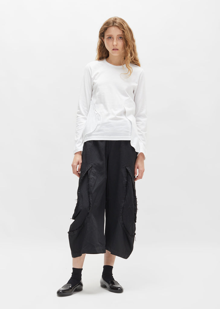 Cotton Jersey Long Sleeve Top