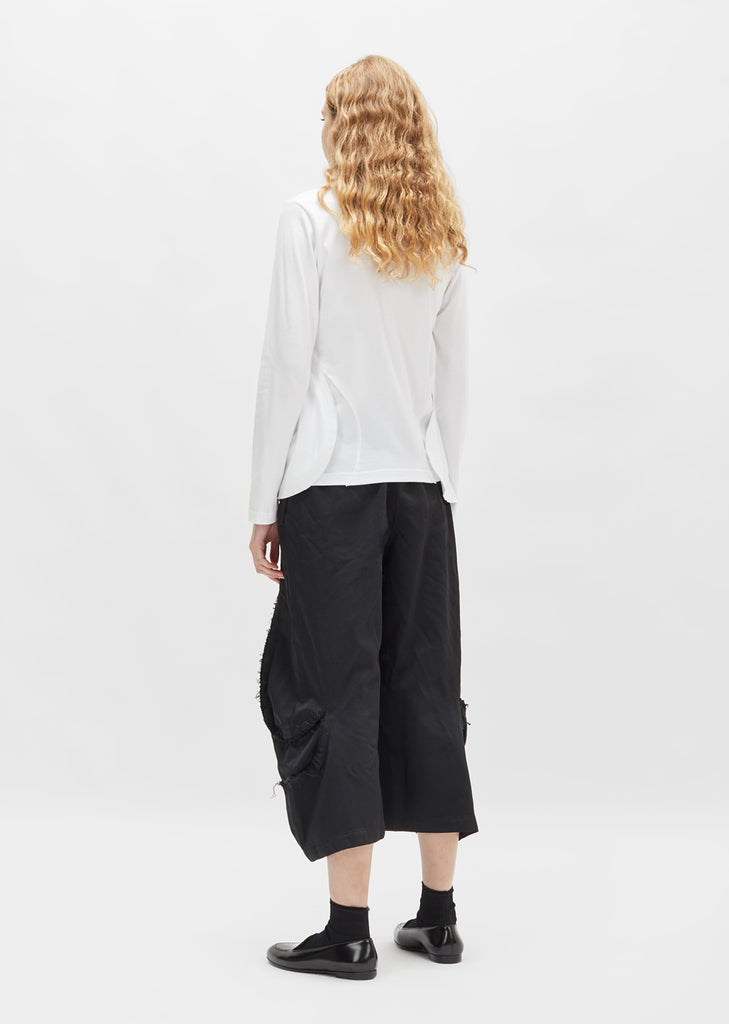 Cotton Jersey Long Sleeve Top