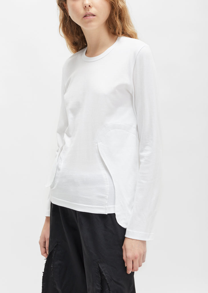 Cotton Jersey Long Sleeve Top
