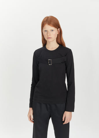 Cotton Jersey Single Belt Tee