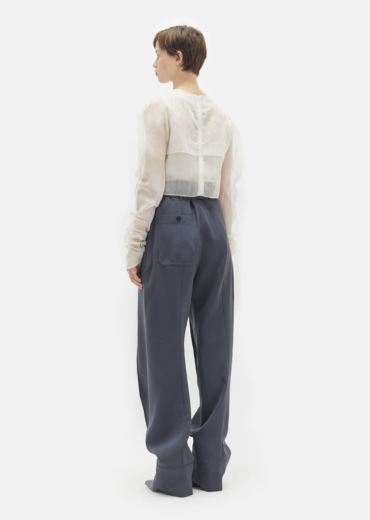 Wool Cargo Trousers