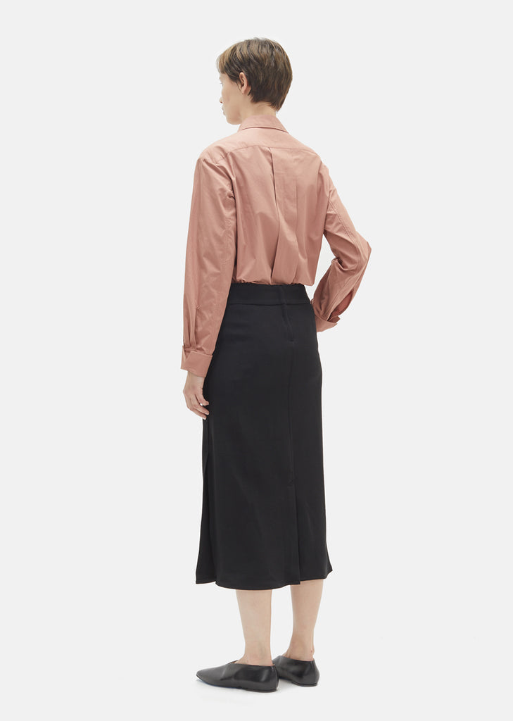 Heavy Cotton Pointed Collar Shirt