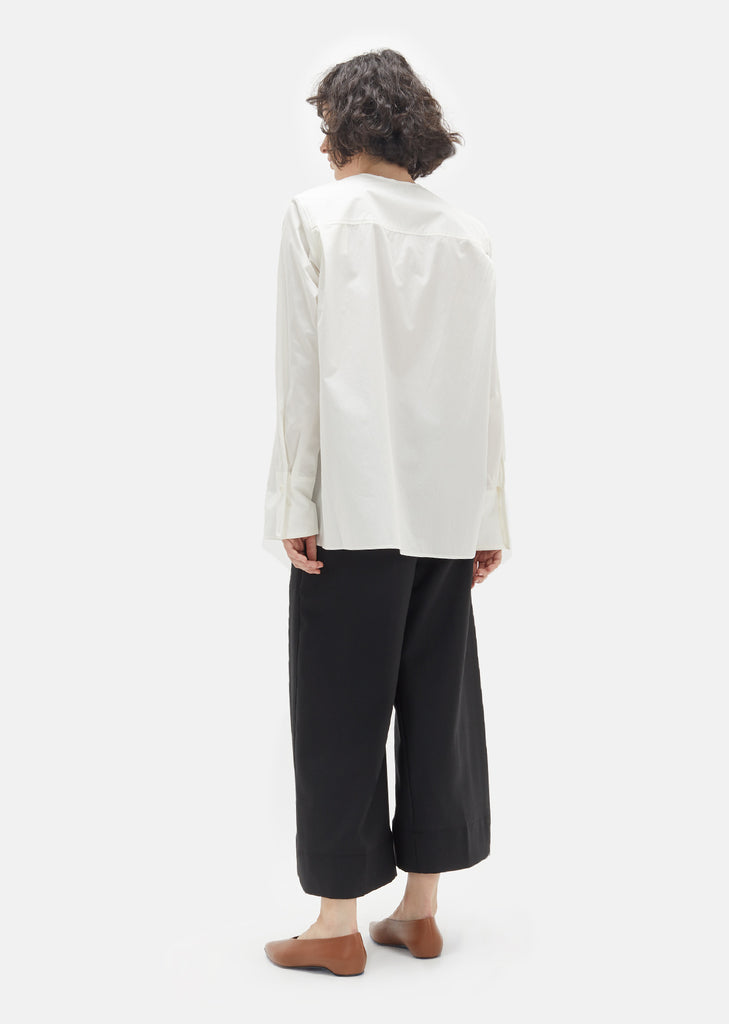 Cotton Wrap Over Shirt