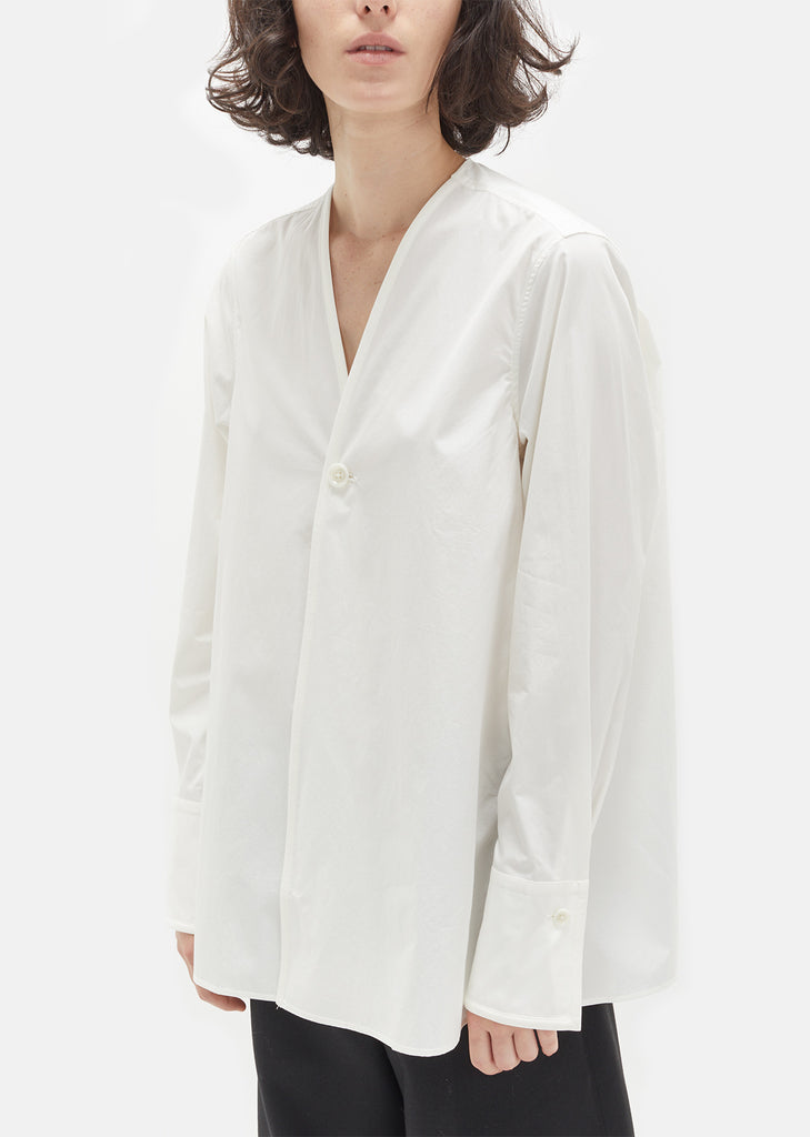 Cotton Wrap Over Shirt