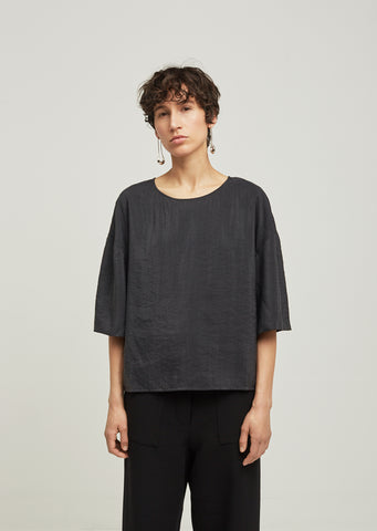 Short Sleeve Dry Silk Top