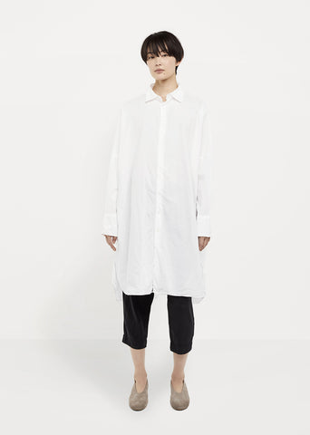 Oversized Dolman-Sleeve Shirt