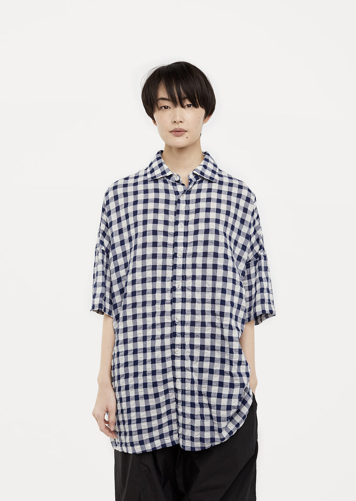 Oversized Gingham Shirt