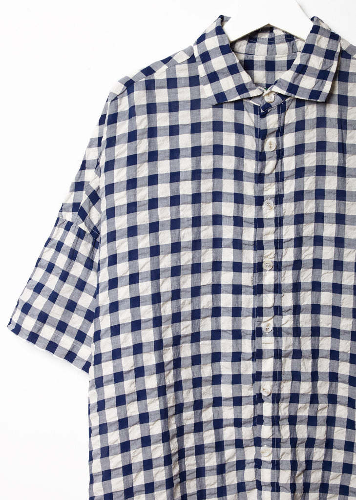 Oversized Gingham Shirt