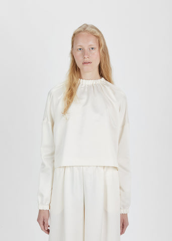 Elastic Collar Top