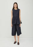 Washed Silk Taffeta Top