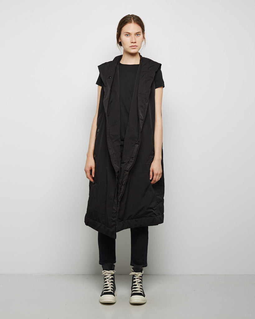 Hooded Quilt Lined Vest