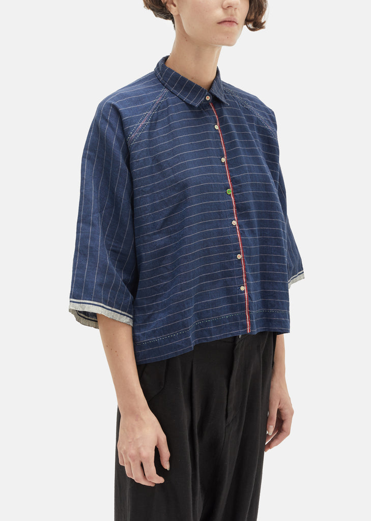 Linen Stripe Shirt