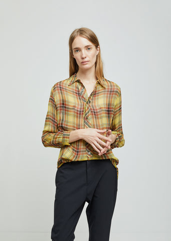Icon Viscose Button Down Shirt