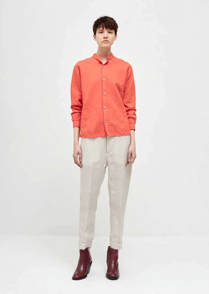 Daze Collarless Shirt