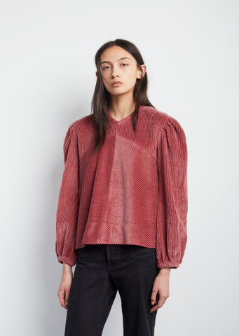 Riley Velvet Top