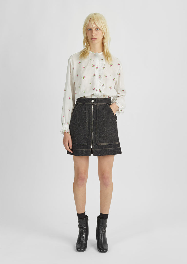 Uamos Embroidered Top