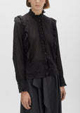 Yann Ruffle Blouse