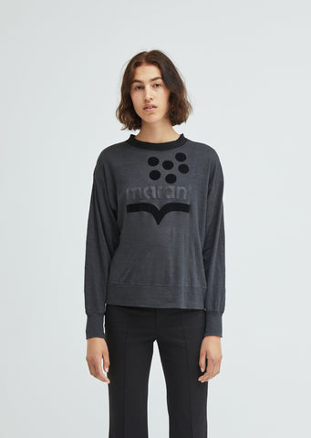 Klowyn Logo Linen Sweatshirt