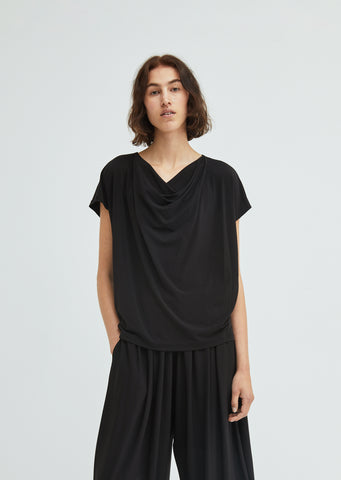 Drape Jersey Top