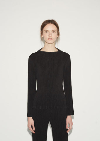 Crepe Pleats Top