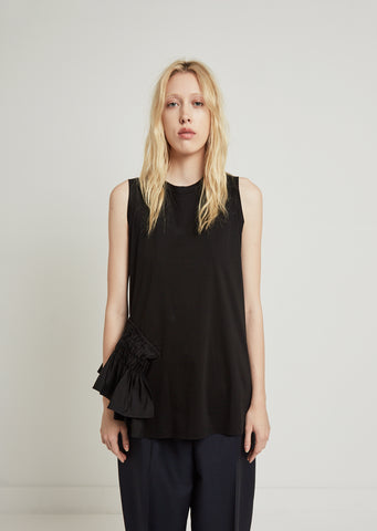 Asymmetrical Ruffle Tee