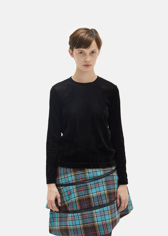 Velvet Long Sleeve Tee