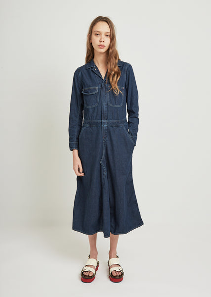 ワンピース Womens Splintered Denim Dress Chassidy Denim Shirt Dress In Laser Paisley | Alice + Olivia
