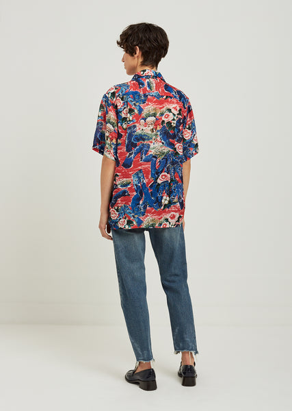 Aloha Hawaiian Shirt 旧DENIME長袖シャツ Aloha Hawaiian Shirt 旧DENIME長袖シャツ - メルカリ