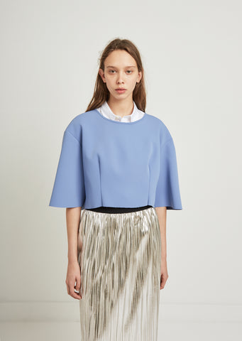 Polyester Darts Detail Top