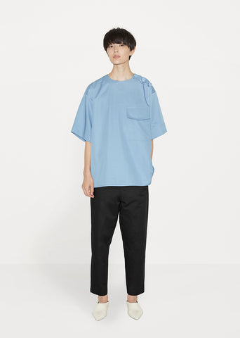Cotton Linen Pull On Trouser