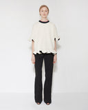 Ruffle Hem Sweatshirt