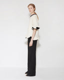 Ruffle Hem Sweatshirt