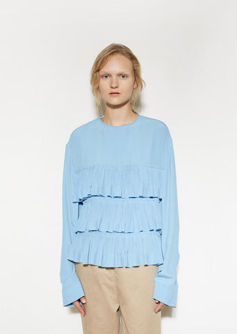 Tiered Ruffle Blouse