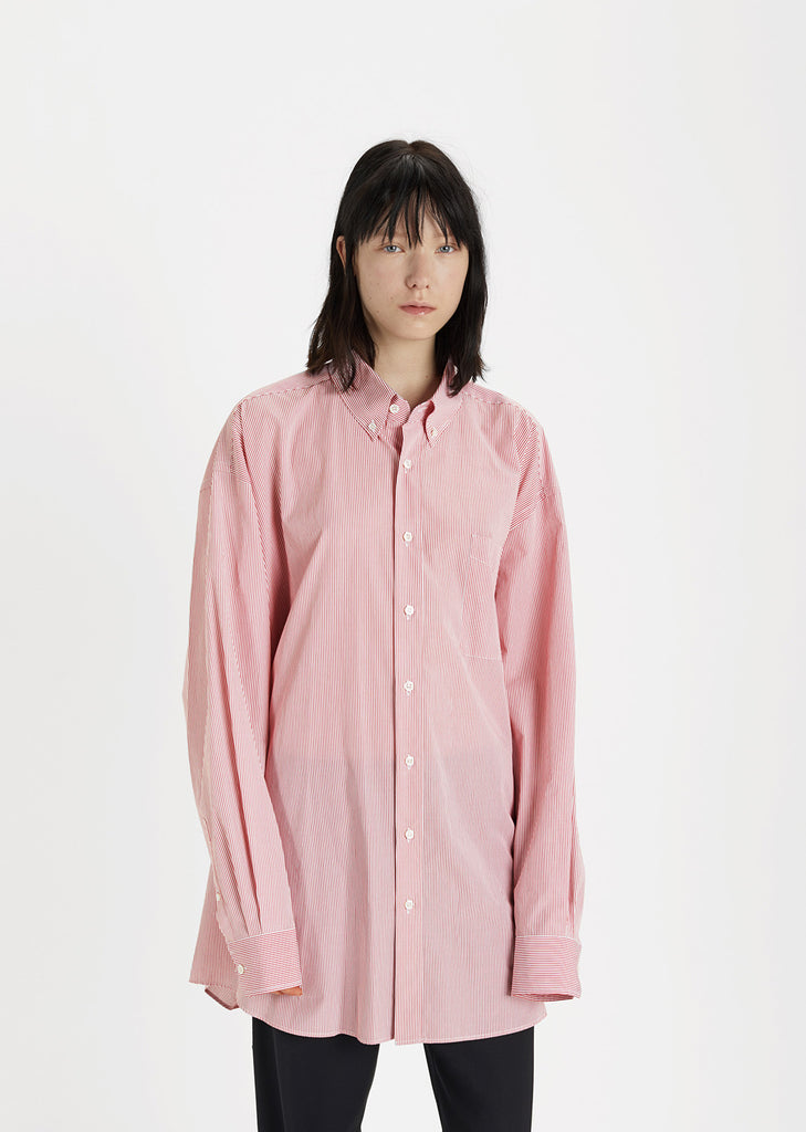 Striped Button Down Shirt