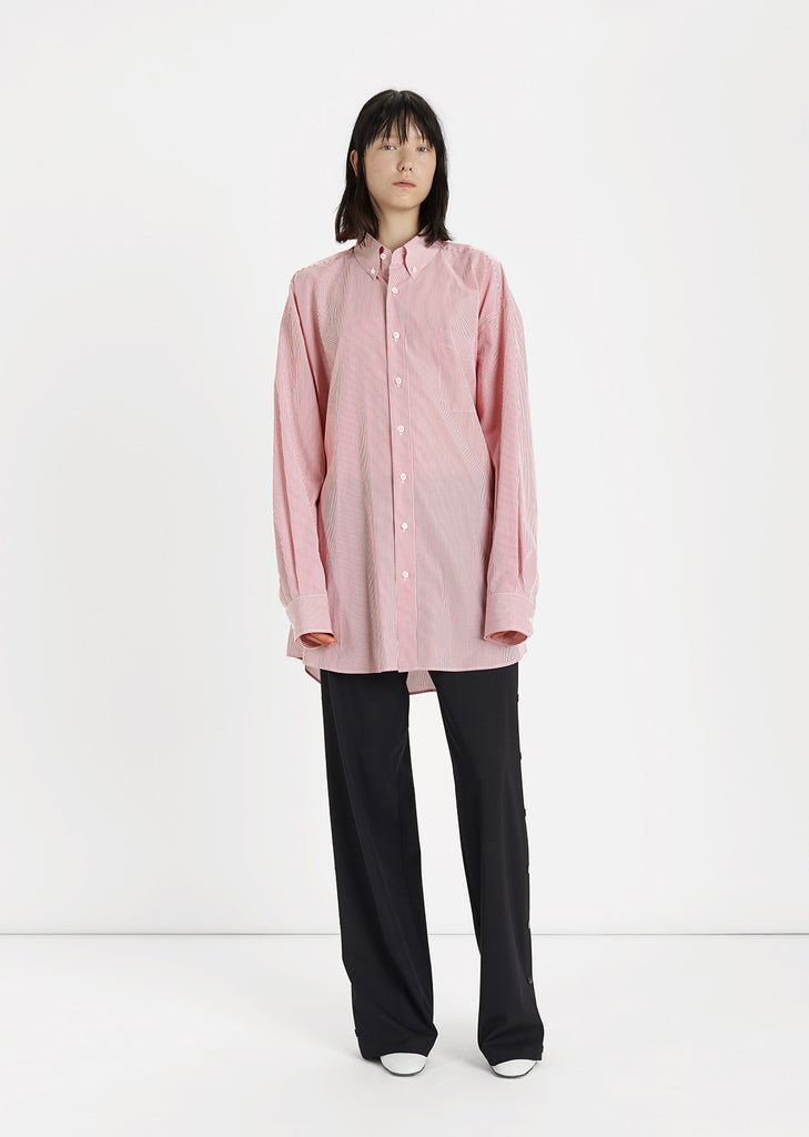 Striped Button Down Shirt