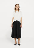 Linen Tuck Skirt