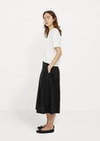 Linen Tuck Skirt