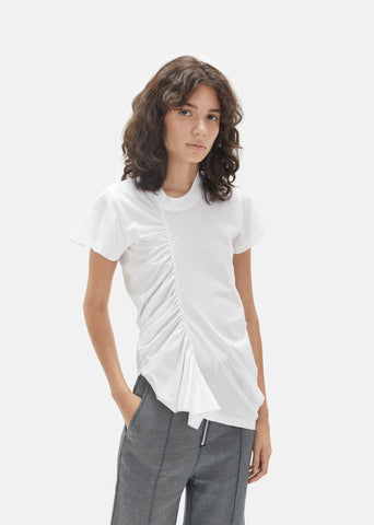 Jersey Gathered Tee