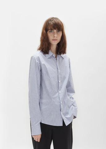 Darted Stripe Shirt