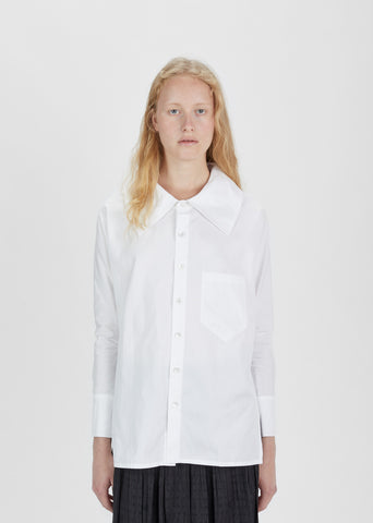 Dolman Sleeve Cotton Shirt