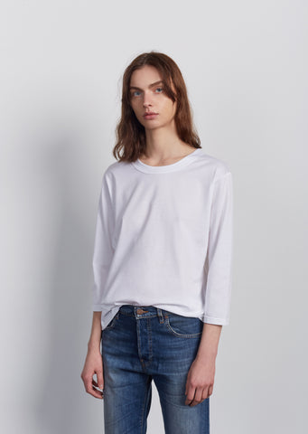 Jersey Cotton Crewneck Tee