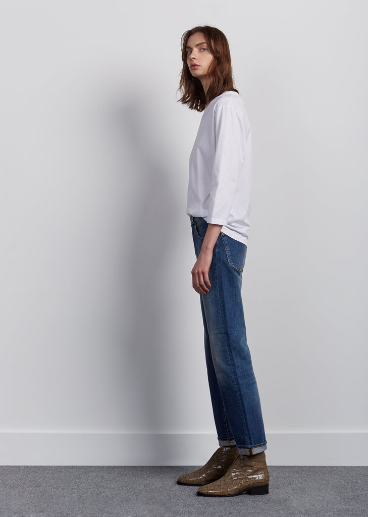 Jersey Cotton Crewneck Tee